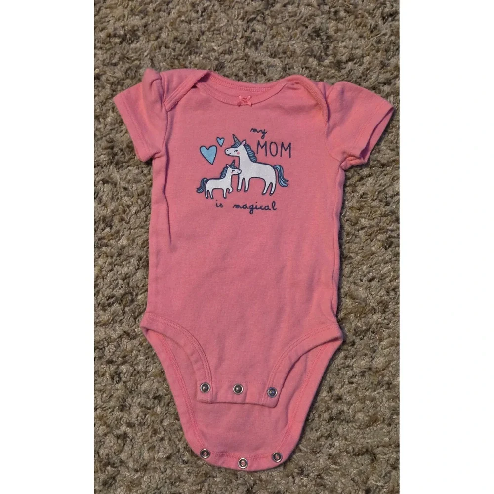 Bundle Of 9 Bodysuits Baby Size 3 Months Carters